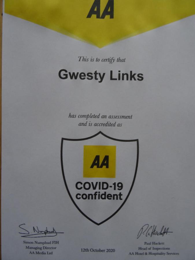 Hotel Gwesty Links Llandudno Esterno foto